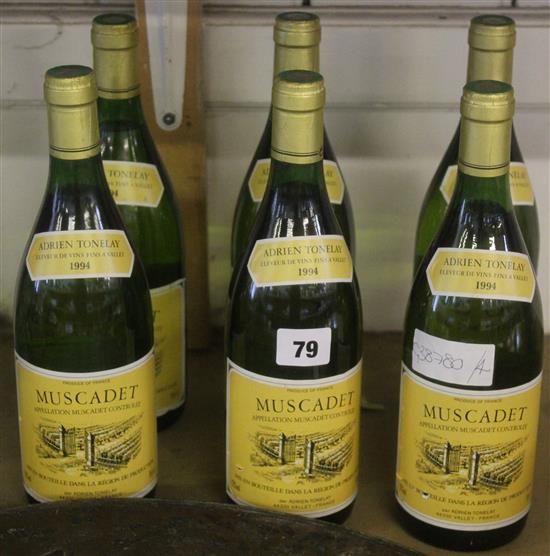 6 bottles of Muscadet